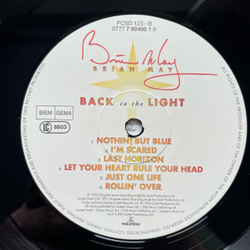 Винтажная виниловая пластинка LP Brian May (Queen) Back To The Light (Германия 1992)