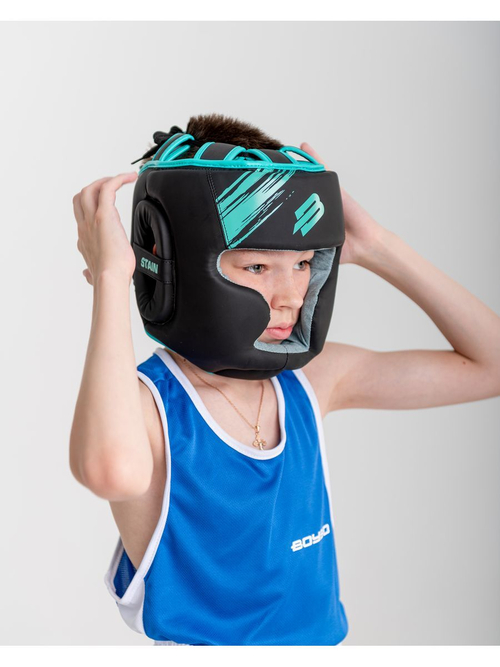Шлем боксерский Stain BH400 Флекс Зеленый