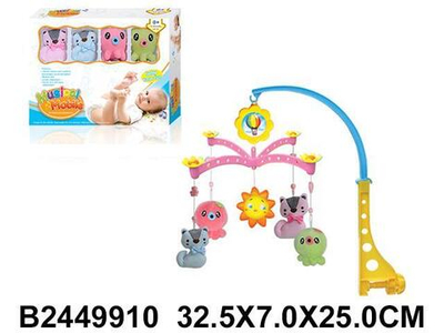 Карусель музыкальная для новорожденных, коробка XQT717