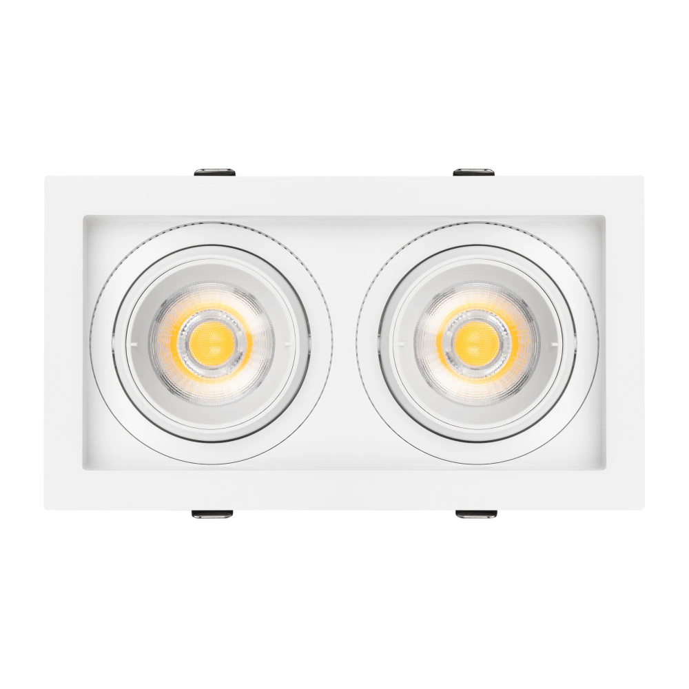 Светильник MS-VORTEX-BUILT-S210x117-2x20W Warm3000 (WH-WH, 40 deg, 230V) (Arlight, IP20 Металл, 5 лет) 057763