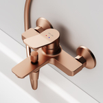 Смеситель для ванны и душа, розовое золото AM.PM X-Joy F85A10044