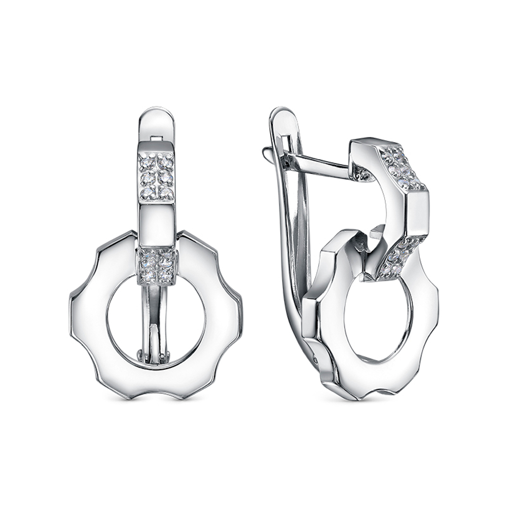 Серьги из серебра 925 пробы