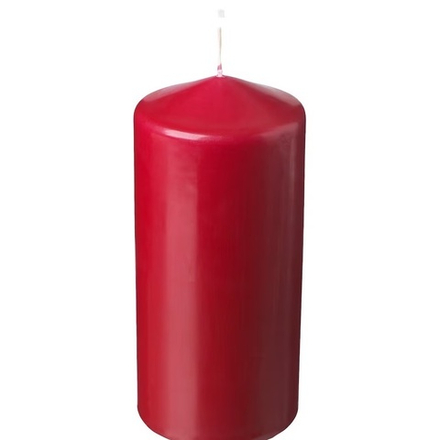 ФЕНОМЕН FENOMEN Свеча без запаха, красная, 45 часов