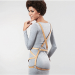 Упряжь MAZE- Arros Dress от Bijoux Indiscrets, коричневый