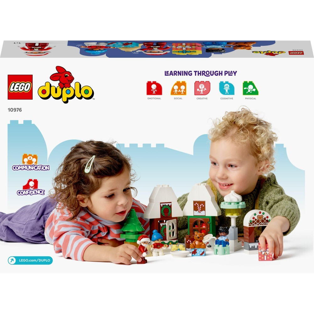 LEGO DUPLO — Пряничный домик Санты (10976) / артикул 10976 / GTIN 5702017153735