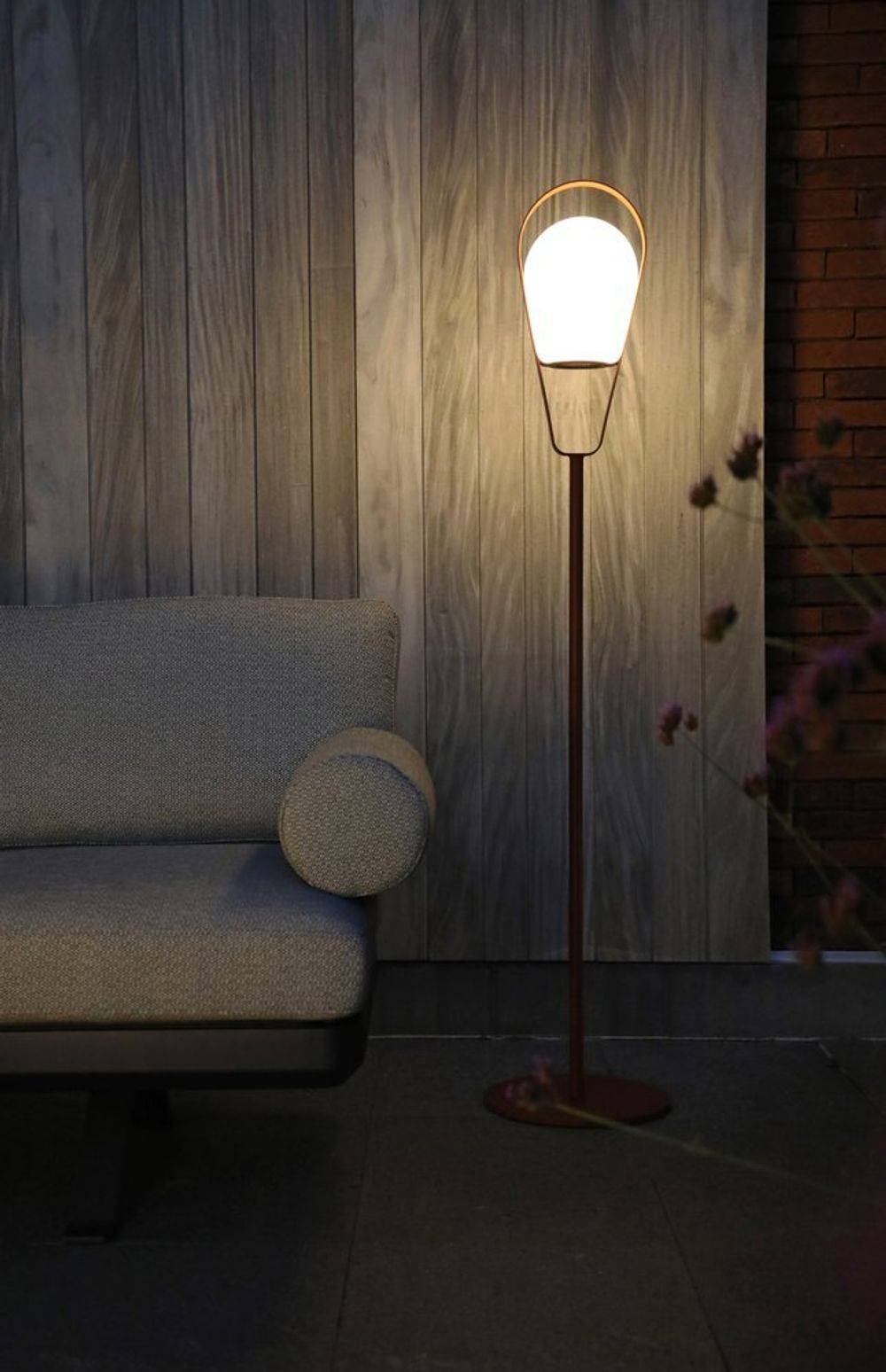 Solna 148см, лампа антрацит, алюминий/полимер