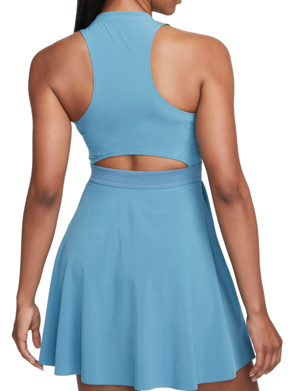 Женская Платье теннисное Nike Court Dri-Fit Advantage Club Dress - noise aqua/white