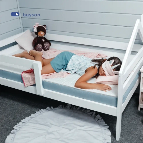 Детский матрас BuyLuck, 16 см, 2 уровня жесткости, независимые пружины