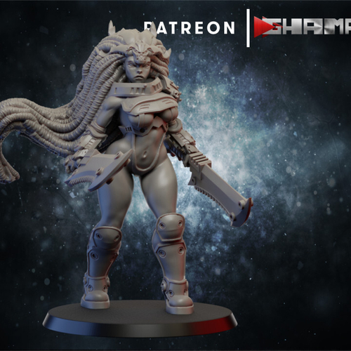 Chaos Chaos Cultists Культист Кхорна №5 миниатюра для dnd, днд, pathfinder, фентези, Настольная игра, НРИ, Варгейм, РПГ