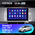 Teyes CC2L Plus 10.2" для Toyota Previa, Estima 3 2006-2019