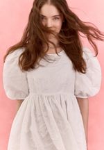 Платье Coco white mini