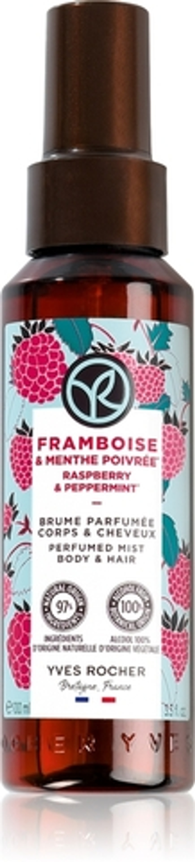 Yves Rocher Bain de Nature Ароматизированный спрей для тела и волос