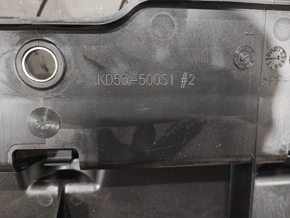 Пыльник переднего бампера Mazda CX-5 1 (11-17) новый Оригинал KD53500S1