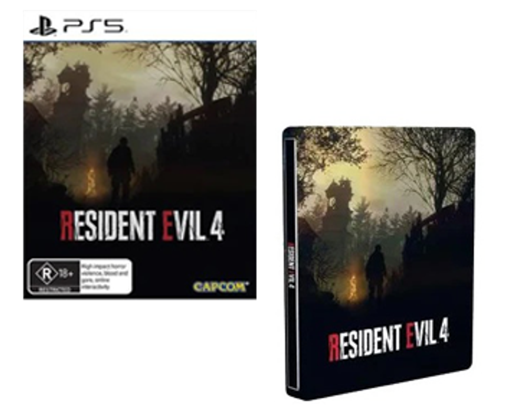 Resident Evil 4 Remake Steelbook (PS5) NEW