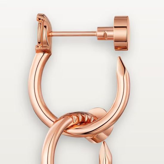 Cartier Juste un Clou earrings, double