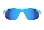Спортивные очки 720armour Analog Pro / Matte Aquamarine / Matte White Gasket / Smoke Full Blue Ti Lens