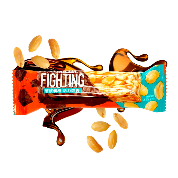 Батончик арахисовый Fighting в шоколаде 25 г
