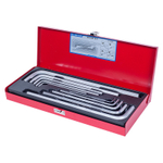 KING TONY (20210MR) Набор Г-образных шестигранников 3-17 мм, 10 предметов