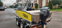 Готовый комплект: лодка Girgis 440 Fish + Yamaha F50LETL. Новый.