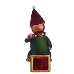 GAEM Украшение новогоднее "Медвежонок", L8 W6 H18,5 см