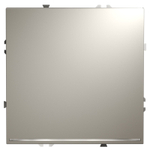 Проходной переключатель встраиваемый VOLTUM S70 одноклавишный с подсветкой 10А, (кашемир)