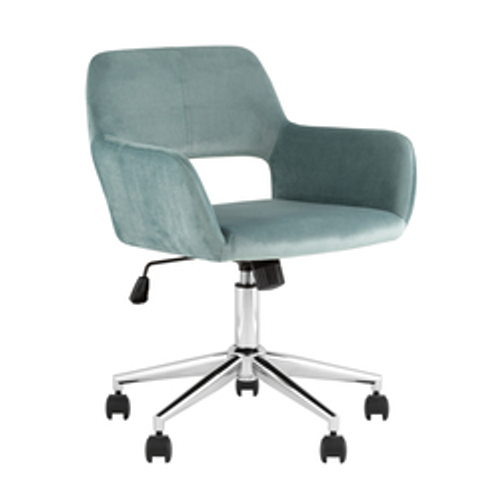 Кресло офисное ROSS велюр серо-зеленый