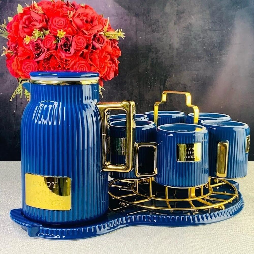 Lenardi 106-180 Чайный сервиз 10пр. 270 мл в под.уп.(х4)Фарфор