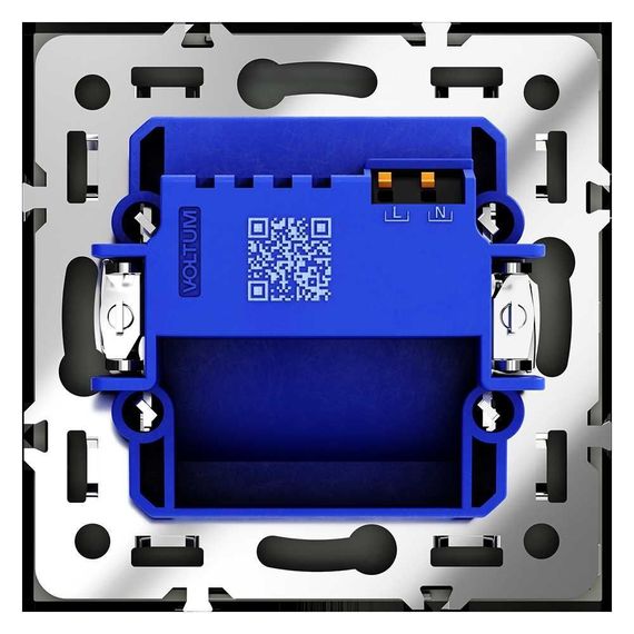 Подсветка светодиодная встраиваемая Voltum S70 с датчиком, (черный матовый) VLS070708