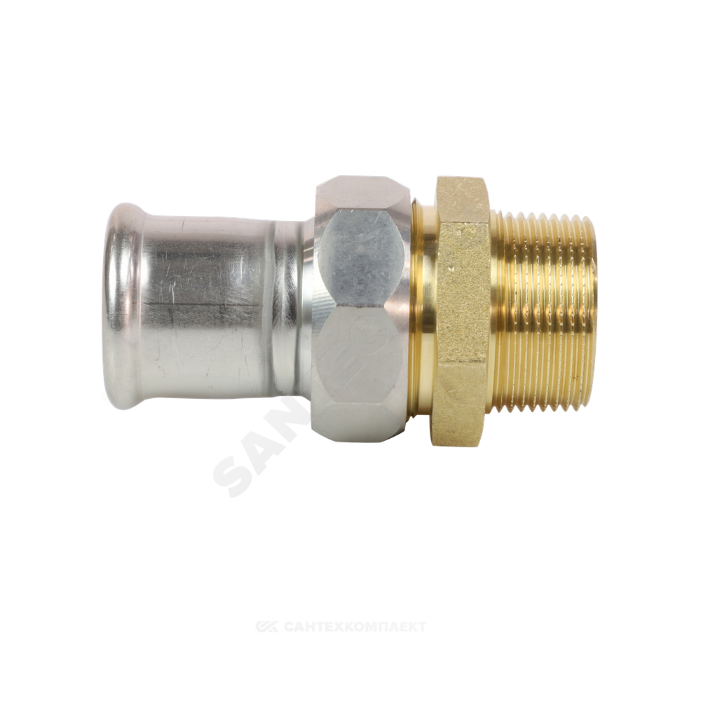 Муфта разъемная сталь нерж AISI 316L Дн 35х1 1/4" Ру16 пресс/НР Inoxpres RM 184035002