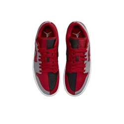 Женские кроссовки Air Jordan 1 Low SE 'Split - Gym Red Cement Grey' DR0502-600