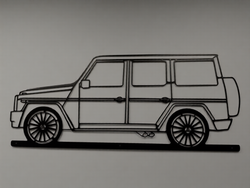 Панно автомобиль - "Mercedes-Benz G"