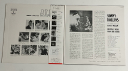 Винтажная виниловая пластинка LP Sonny Rollins Music From The Score Alfie Красавчик Алфи, или Чего хотят мужчины (Japan 1981) (Obi)