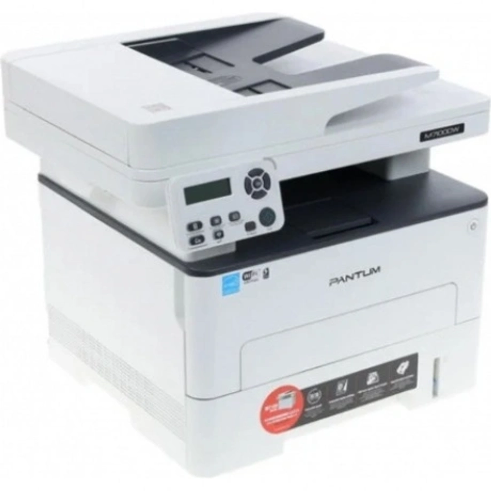 МФУ Pantum M7100DW (A4, лазерное, 1200dpi, 33стр / мин, 256Mb, ADF50, Duplex, сеть, WiFi)