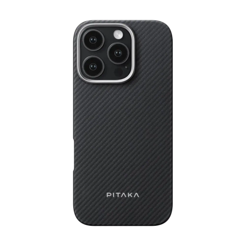 Чехол Pitaka Ultra-Slim Case для iPhone 16 Pro Max, Черный (KI1601PMA)