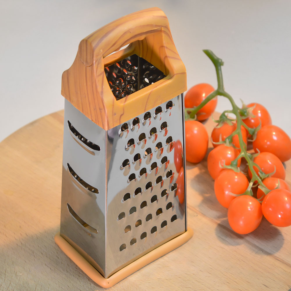 Терка 4-х гранная 20см, нерж