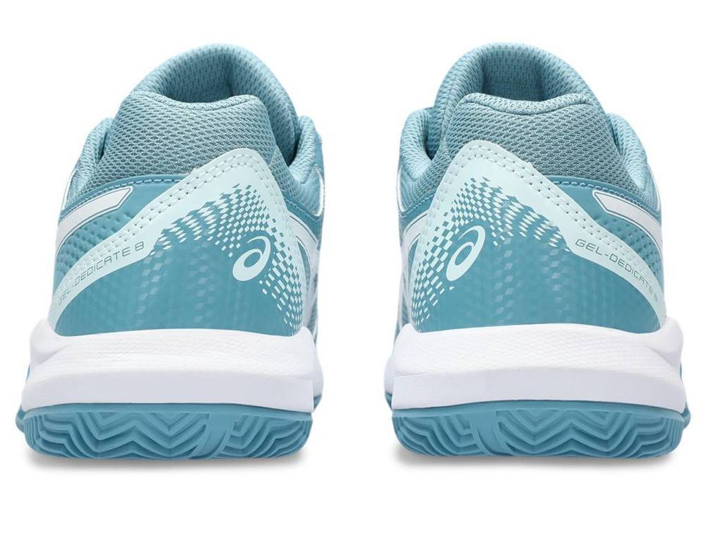 Женские Кроссовки теннисные Asics Gel-Dedicate 8 Clay - Бирюзовый