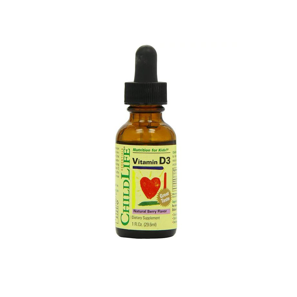 ChildLife Essentials Vitamin D3 Liquid Drops 30 ml / витамин D3, со вкусом натуральных ягод