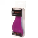 Расческа массажная «Компактная-капля», цвет фиолетовый, в коробке, 15см