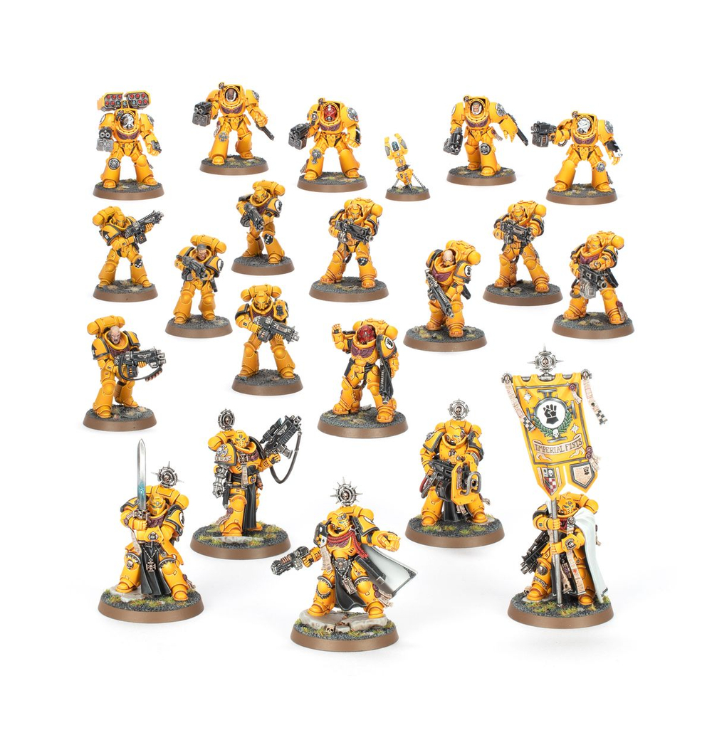 Набор пластиковых моделей Warhammer 40000 Combat Patrol: Imperial Fists (2025)