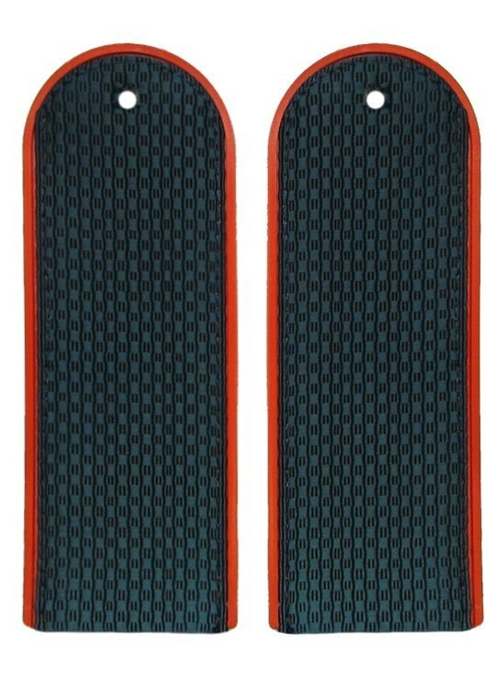 Погоны темно-синие чистые Полиция (ОВД) пластик