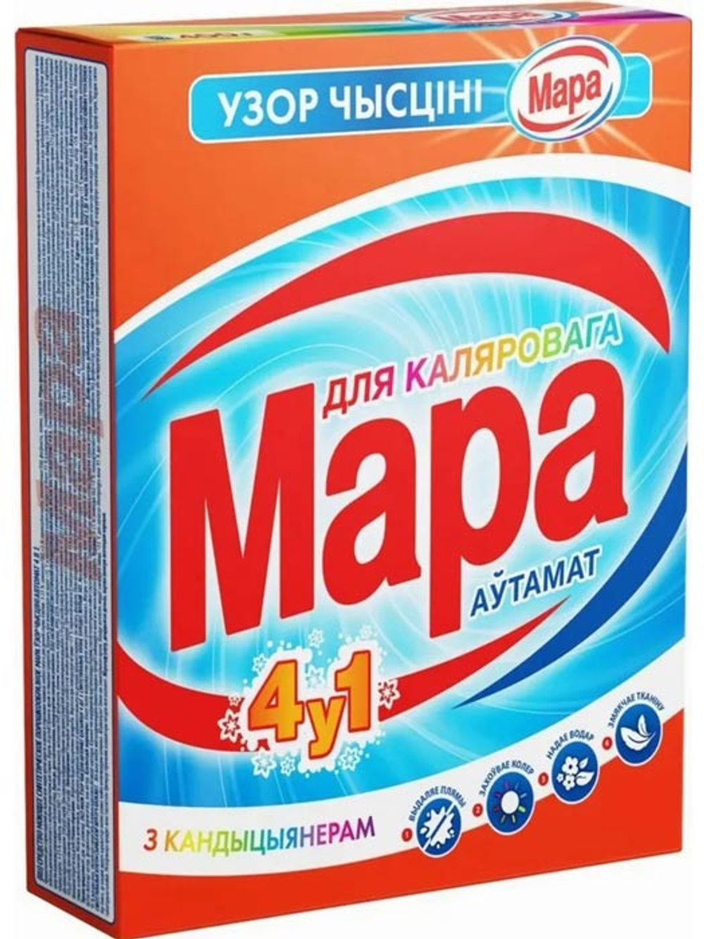 Стиральный порошок СМС Мара автомат 4в1 с кондиционером 400г