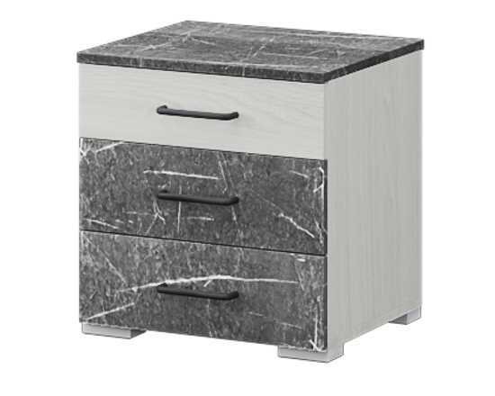 ясень анкор светлый / мрамор дарк