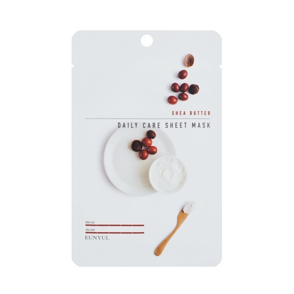 Маска для лица с маслом ши Eunyul Shea Butter Daily Care Sheet Mask