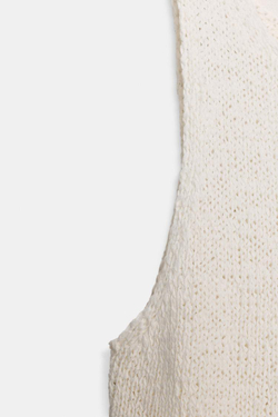 ZARA ТОП КРУПНОЙ ВЯЗКИ, ЭКРЮ