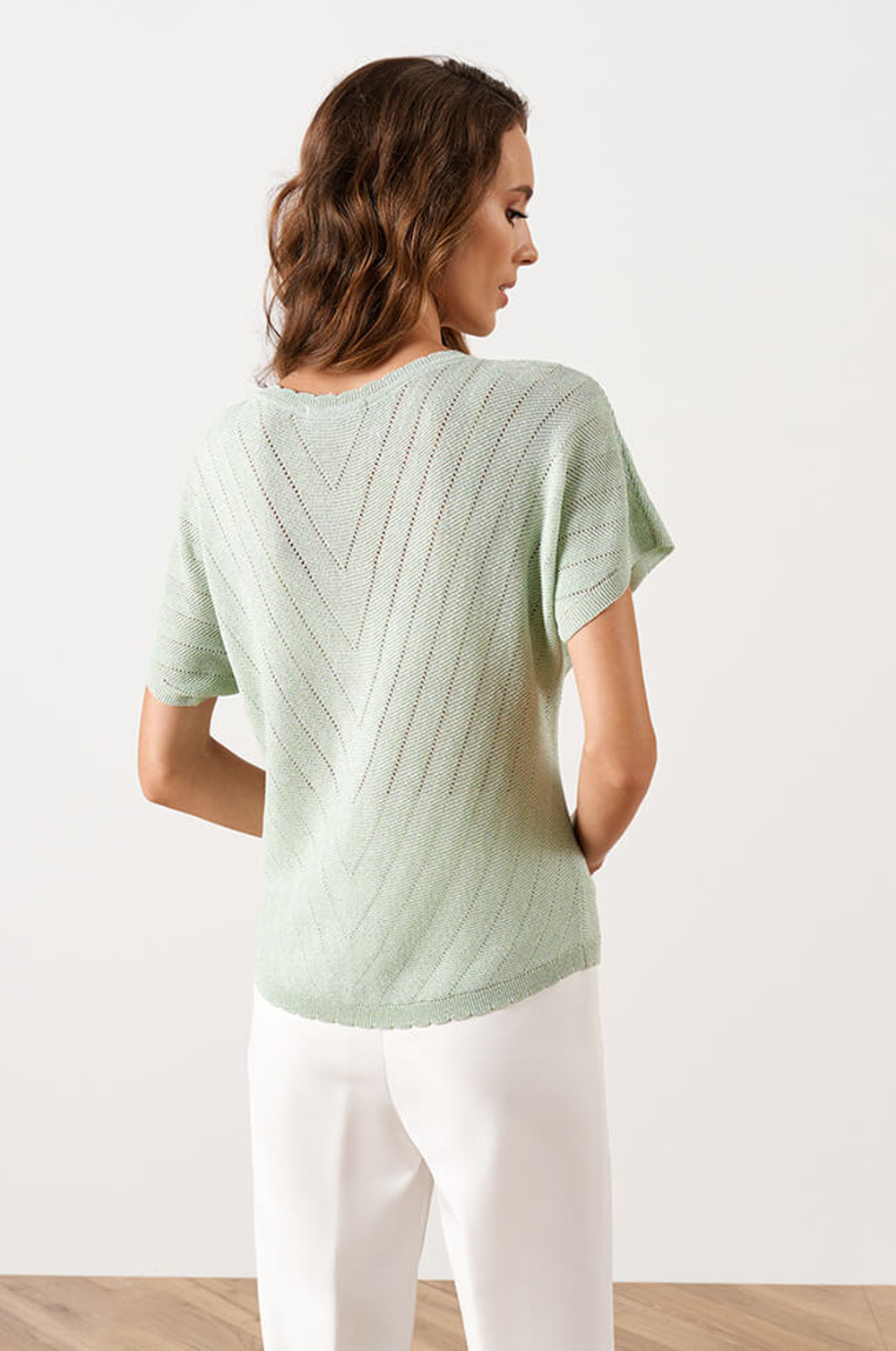 23020 Джемпер женский (мятный)