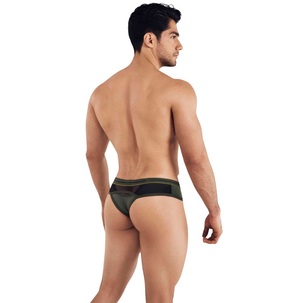 Мужские тонги зеленые Clever INTUITION THONG 030910