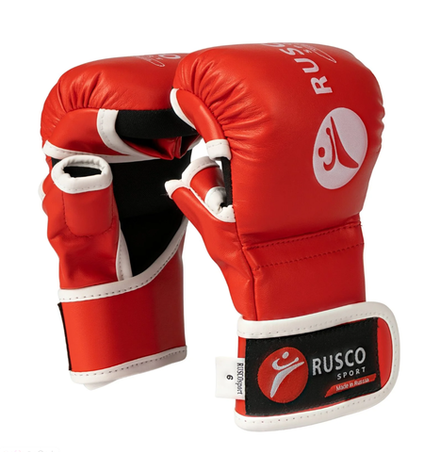 Перчатки для мма RUSCO SPORT Start к/з красные