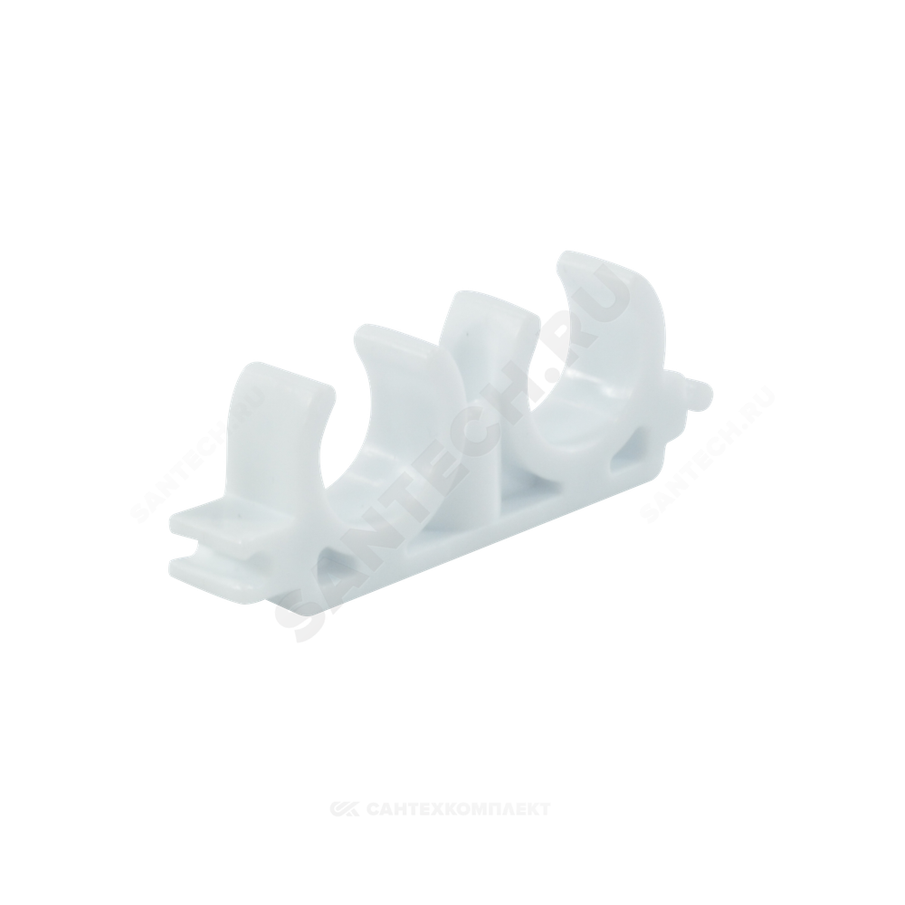Опора PP-R двойная белая Дн 25 VALFEX 10161025