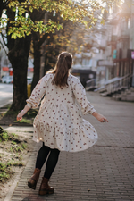 Уютное платье из теплого хлопка