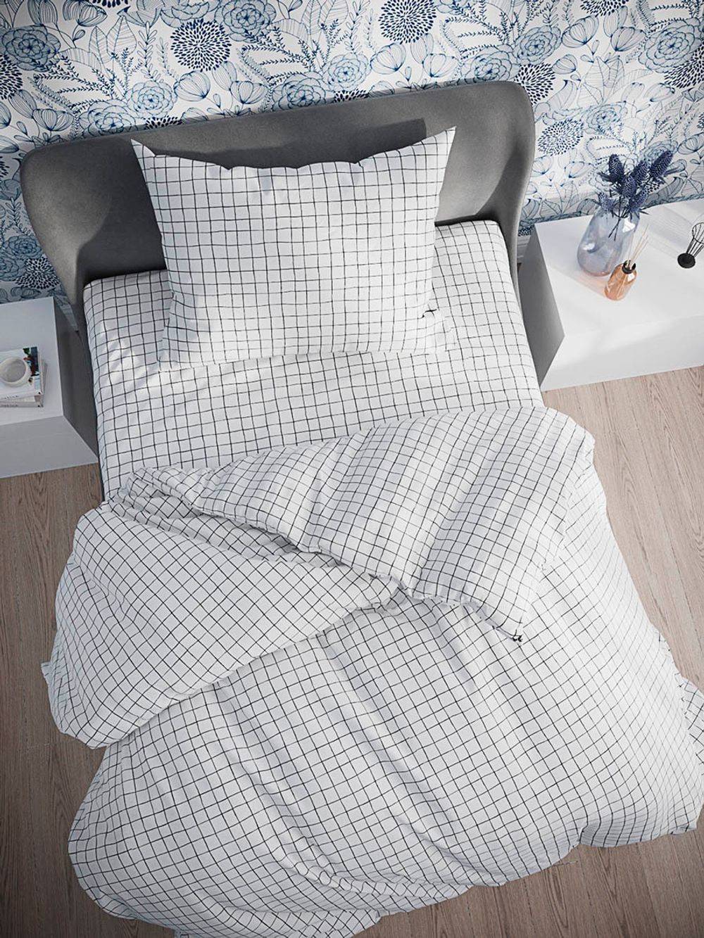 Наволочка комплект 2шт бязь Сказка "Торино" 40x60 см